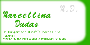 marcellina dudas business card